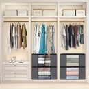 Caixa Saco Organizador Grande Edredom Cobertor Casaco Guarda Roupa Ecológico Anti-Poeira Umidade Insetos Multiuso