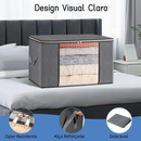 Caixa Saco Organizador Grande Edredom Cobertor Casaco Guarda Roupa Ecológico Anti-Poeira Umidade Insetos Multiuso